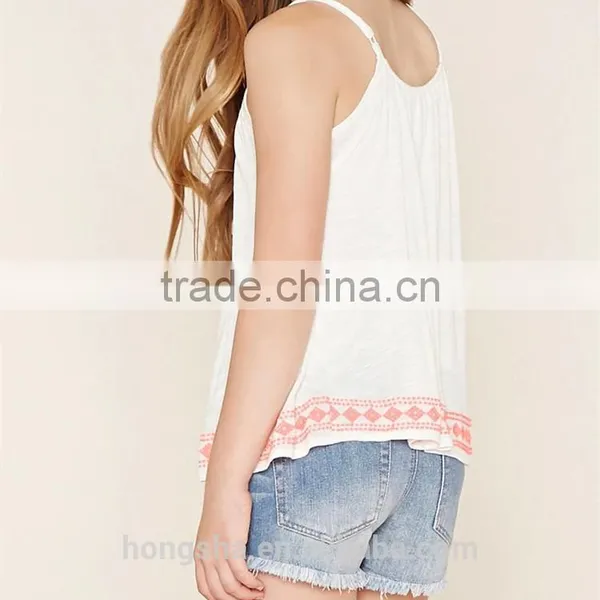 Girls Slub Knit Cami Children Clothing HST8057 photo-2