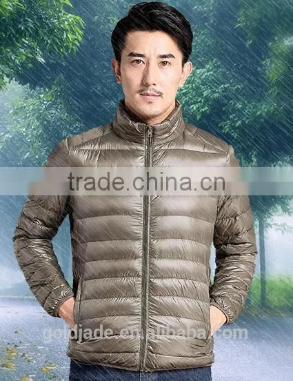 2016 Manufacturer Plus Size Hot Sales Economic Folding Ultralight Down Jacket for Man photo-6