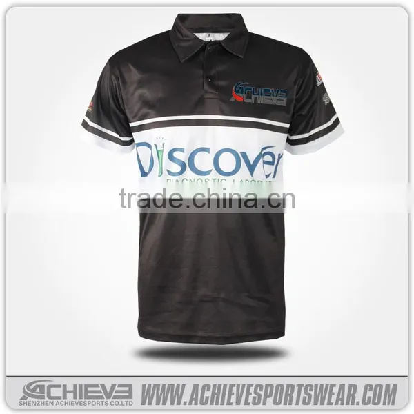 Print Blank Polo Shirts Custom Sublimated Polo Shirts Made in Achieve photo-4