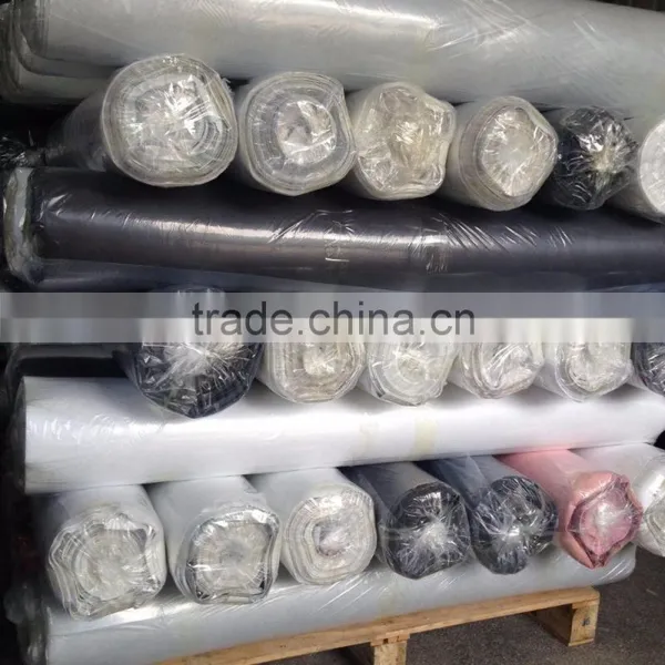 High Quality PU Micro Fiber Stock Lot PU Artificial Leather photo-2