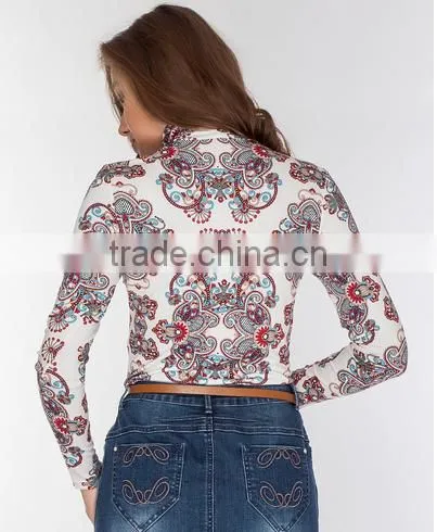 Ladies' Turtle Neck T-shirt photo-2