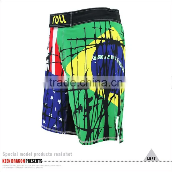 NEW AMERICAN FLAP PRINTE OF MMA FTGHT SHORTS FOR MAN photo-4