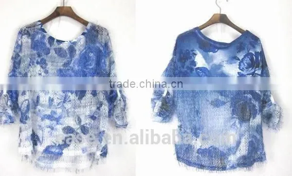 European Lady Loose Fashion Sweater photo-5