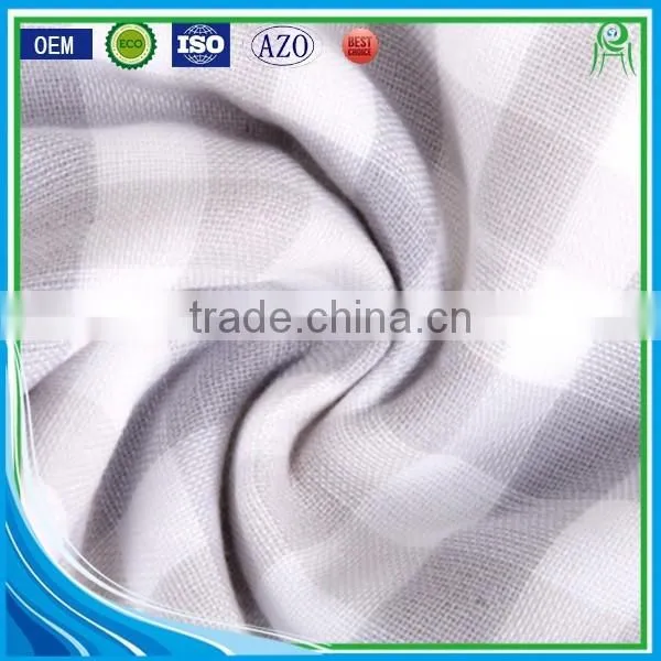 Wholesale Custom Plaid Design Hotel Towel Set photo-5