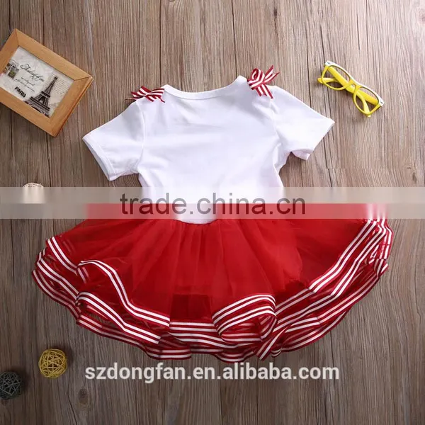 2017 Old Christmas Tutu Princess Baby Xmas Clothes Newborn Infant Toddler Girl Clothing photo-4