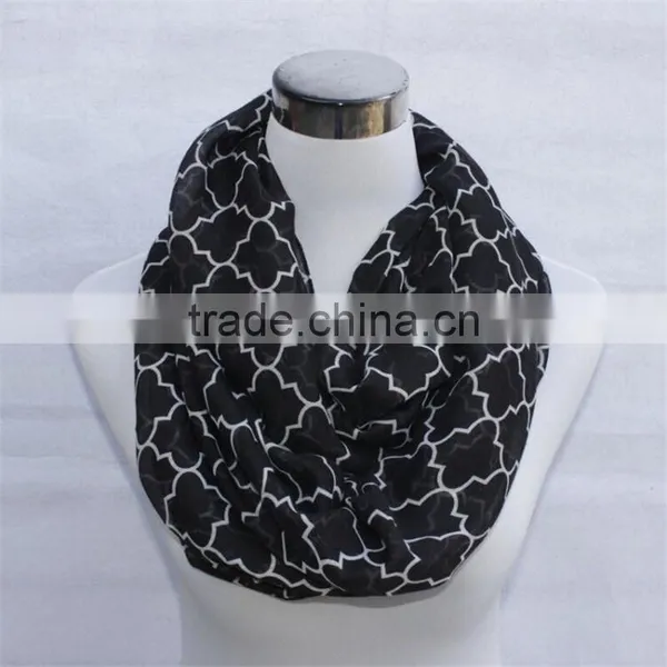Wholesale Women Lovely Mint Clover Scarf photo-3