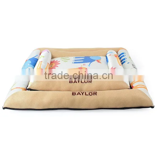 Dog Floor Cushion 2 Sets Summer Cooling Mat for Pets photo-3