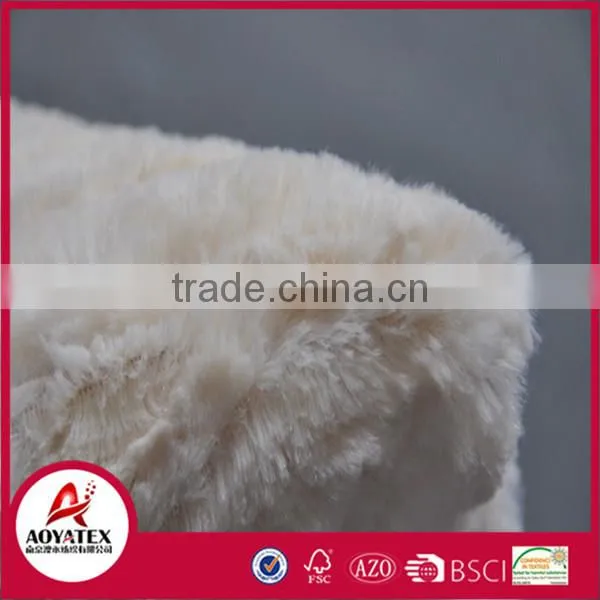 Stripe Brushed Fake Fur Cushion, Solid Fake Fur Cushion With Filling, Fashionable Cushion Factory photo-2