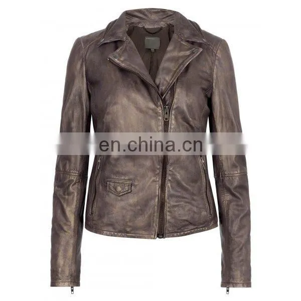 Sheep Genuine Leather Winter Jacket photo-2
