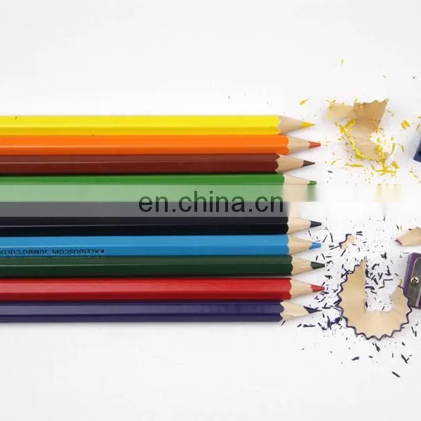 10 Colors High Quality Thick Wooden Colored Pencil Set photo-4
