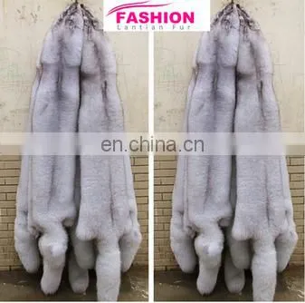 High Quality Blue Fox Fur Skin / Blue Fox for Women's Clothing / Blue Fox Fur photo-2