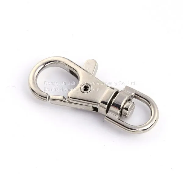 Metal Swivel Clasps Metal Lobster Claw Clasp Hook Key Rings and Keychain Make Your Own Key Ring photo-3
