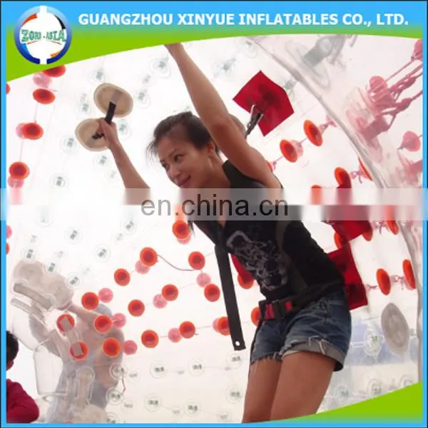 2014 Classic Super Quality Harness Giant Inflatable Human Hamster Ball photo-4