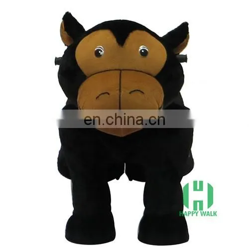 Custom Plush Electric Animal Ride Riding Animal Toys Stuffed Hot Sale 12v Electric Ride on Toys photo-3