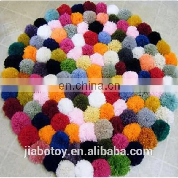 Felt Pom Pom Ball Rug for Baby photo-2