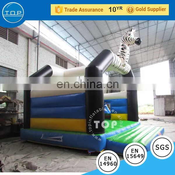 TOP INFLATABLES Hot Selling Air Trampoline Jumpoline Bouncer Giant Inflatable Water Slide photo-4