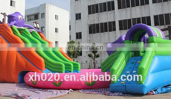 Commerical Giant Inflatable Octopus Water Slide Pool photo-3
