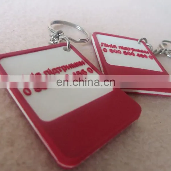 2016 Double Sides Soft Pvc Keychain for Wholesale photo-5