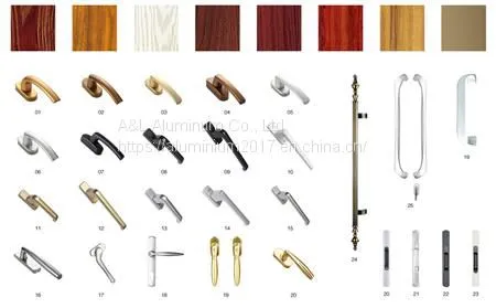 ALUMINUM DOORS 106 CLASSICAL SLIDING DOOR SERIES photo-2