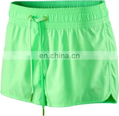 Ladies Custom Polyester Sport Shorts With Your Logo