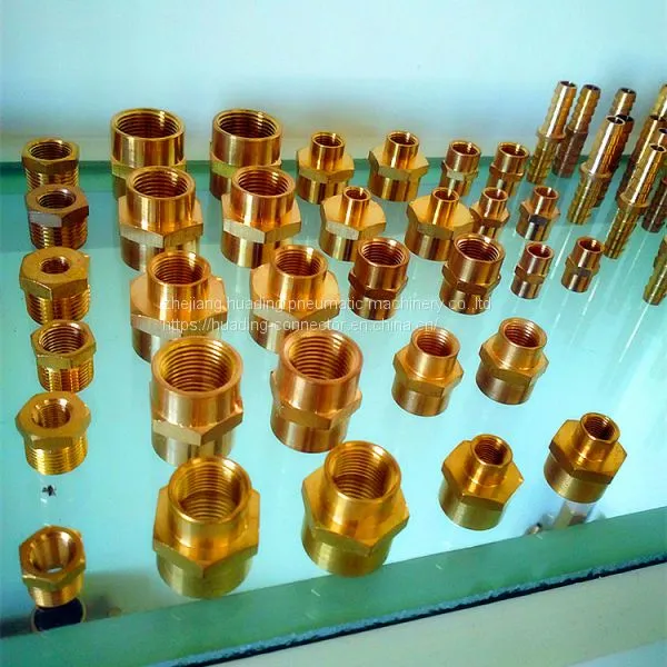 Brass Female Nipple F1/8xF1/2 , BSP ,BSPT,NPT,G,ZG Thread Adaptor photo-3
