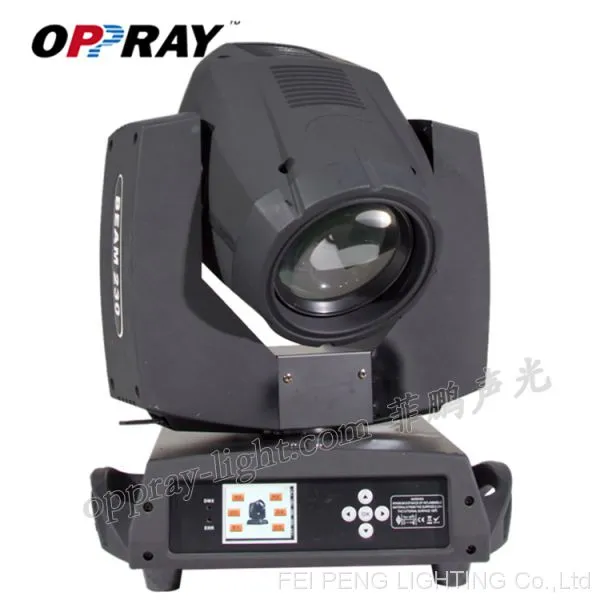 OPPRAY 230W 7R Sharpy Beam Moving Head Light With Dual Gobo Dual Prism DMX 512 DJ Requitment photo-3