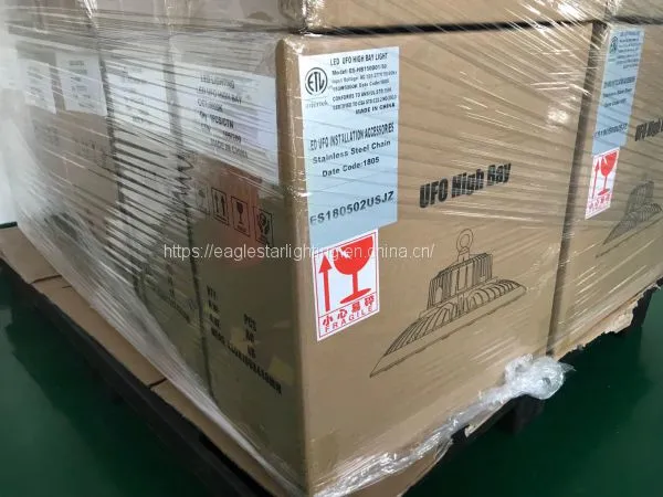 160LPW DLC Premium ETL CETL 100-277V AC 100W LED UFO High Bay Light photo-4
