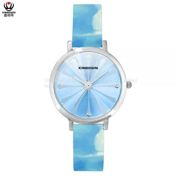 XINBOQIN Supplier Custom Luxury Water Resist High Quality Lady Brand Trendy Featurely Quartz Acetate Watch photo-5