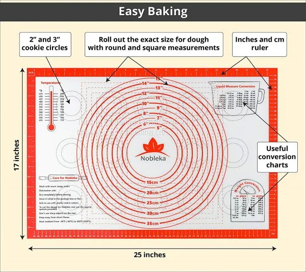 Wholesale Silicone Baking Mat Set Silicone Mat With Custom Printing photo-4