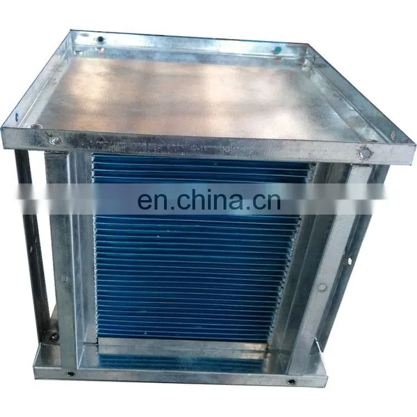 Fresh Air Handing Unit Crossflow 0.13mm Thick Aluminum Foils Energy Recovery Exchanger photo-4