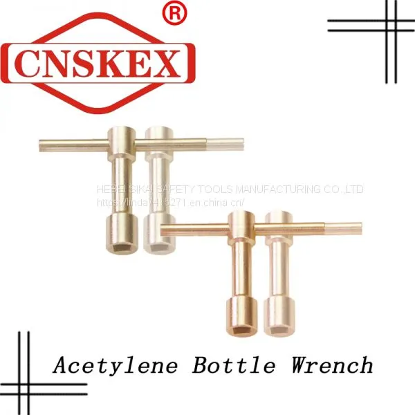 Two Kinds of Acetylene Wrenches: Beryllium Bronze and Aluminum Bronze photo-2