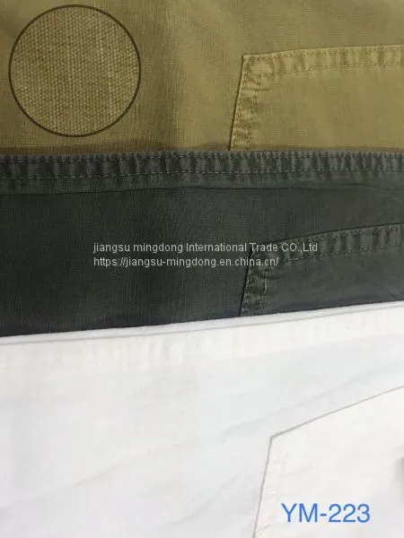 48%Cotton 32%Tencel 20%Linen Plain Fabric photo-2