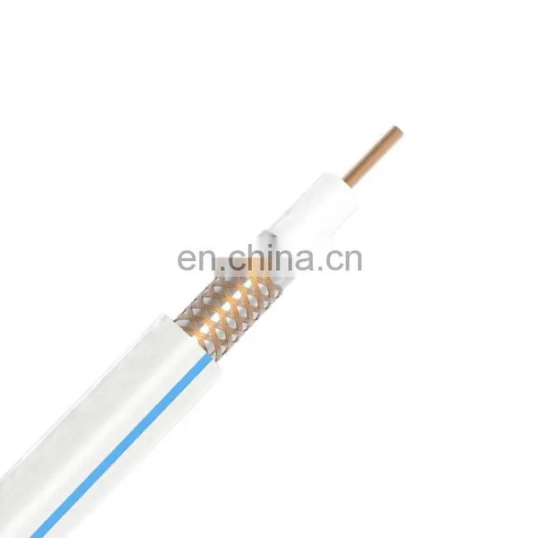 Online China Shop Al/cu Braided Rg6 75 100 Ohm Coaxial Cable for Antenna or Communication photo-2