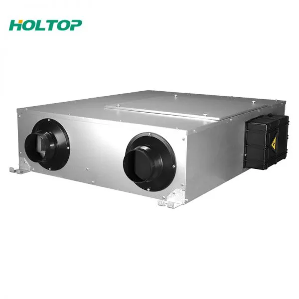 Suspended Type Fresh Air Ventilation and Purification Units With Heat Recovery Core (ERV/HRV/MVHR)