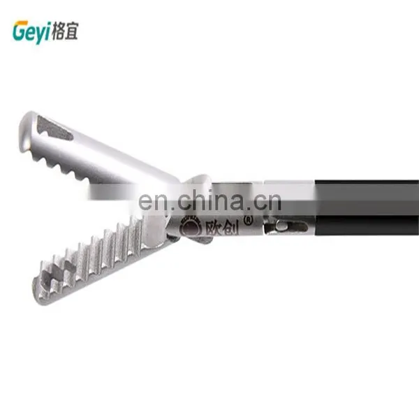 Geyi Reusable Reverse Teeth Forceps Laparoscopic Instruments photo-5