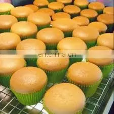 Automatic PLC Controller Cupcake Depositor Puff Cake Making Machine photo-5