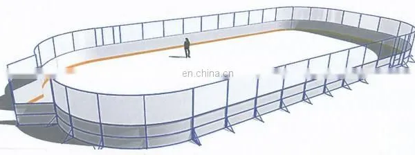 4x8 Plastic Hdpe Sheet for Synthetic Ice Rink Board Hockey Dasher Board Kick Plate Inline Hockey Dasherboard photo-3