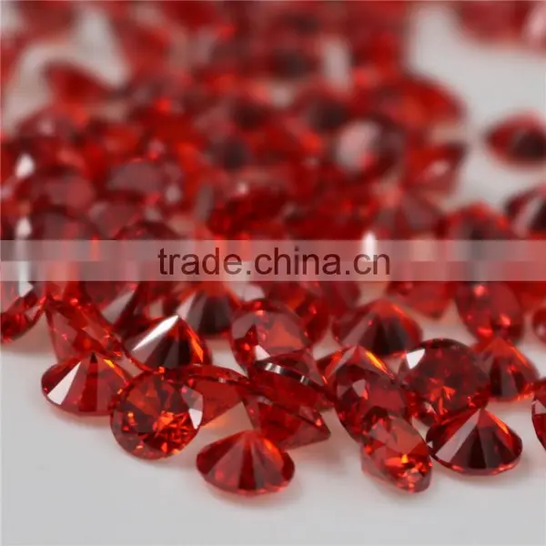 Wholesale Incomparable Beautiful 8mm Round Siam Zircon photo-3
