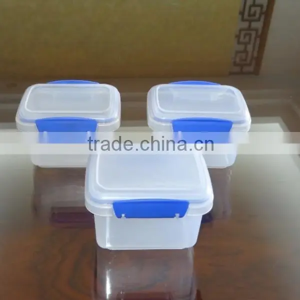 3 Pcs Set Promotional Clip Plastic Food Storage Container photo-2