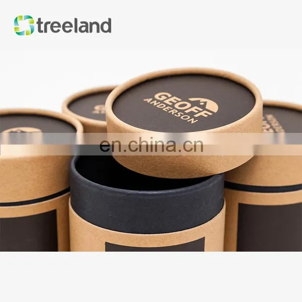 Bio-friendly Accessory Box Custom Kraft Paper Tube Brown Cardboard Tube Packaging photo-5