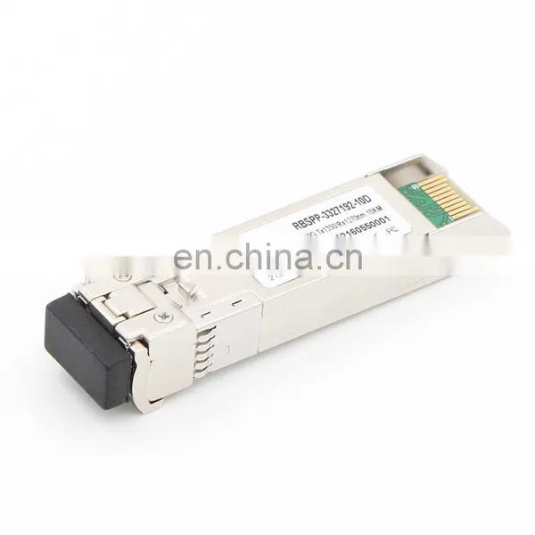 Brand Compatible 10G SFP+ BIDI 1270/1330nm 10km 20km Simplex LC Optic Transceiver Module photo-2