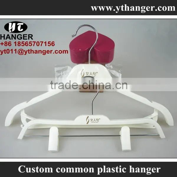 IMY-520 White Ladies Hangers Plastic for Dress photo-3