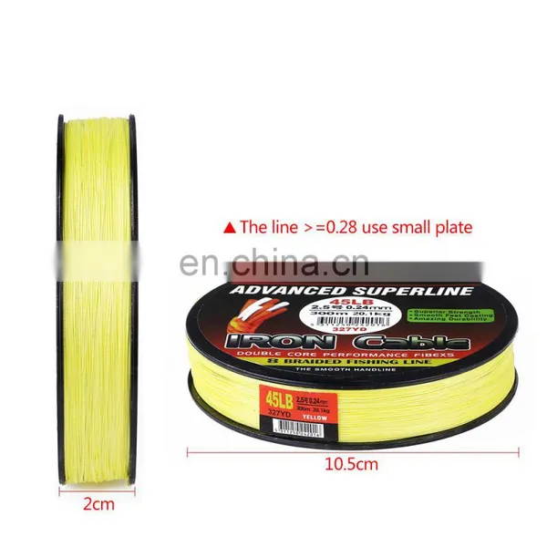 New 8 Strands 300m Strong Multifilament PE Fishing Line 4 Colors Polyethylene Angry Fish Braided Line photo-4