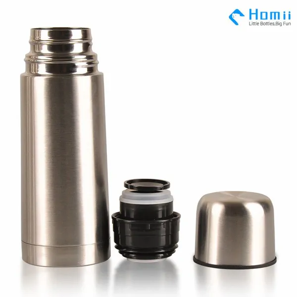 18/8 Stainless Steel Insulated Bullet Driking Water Bottle With Lid photo-5