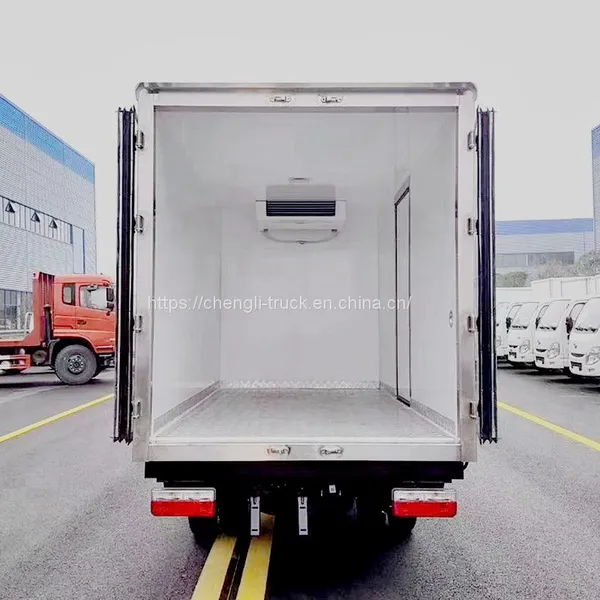 Dongfeng 4x2 2ton Mini Refrigerated Truck Diesel or Gas or Electric Powered photo-3