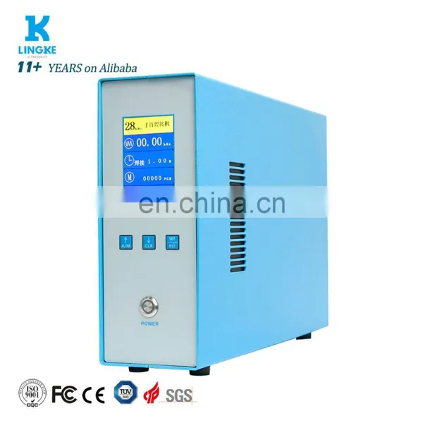 LINGKE 35kHz Ultrasonic Hand-held Welding Machine Spot Welding Machine For Plastic Sheet Single Welding photo-2