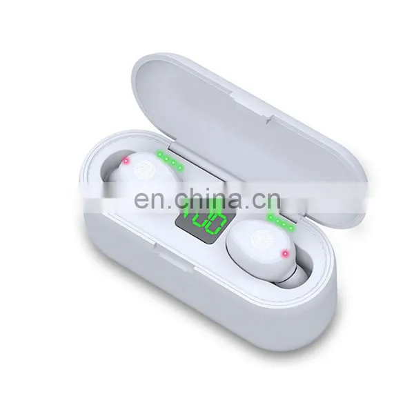 2000mAh Touch F9 9D Stereo BT5.1 True Wireless Headphones Headset Earbuds LCD Waterproof Noise Reduction Wireless Earphone F9 photo-2