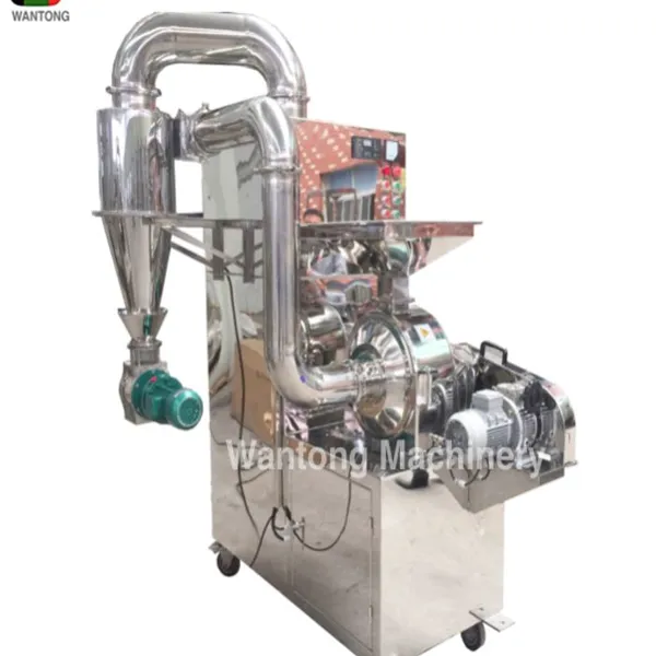 WFJ Ultra Fine Dates Tea Herbal Leaf Powder Making Grinder Machine