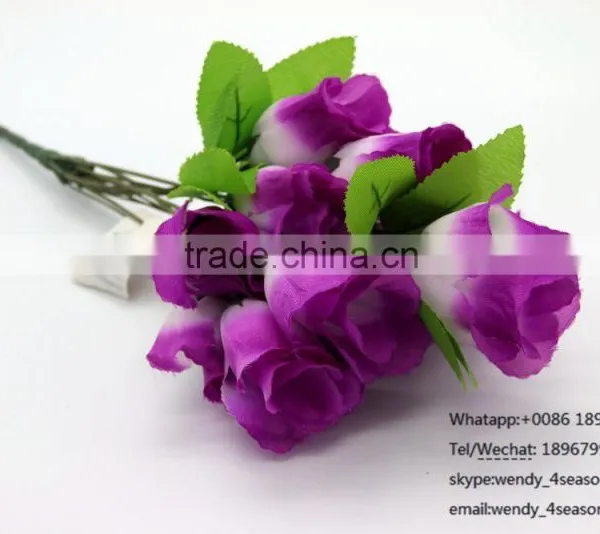 2016 New Hotsale Highquality Cheap Artificial Rose Flower For Wedding Decoration Quality Choice photo-2