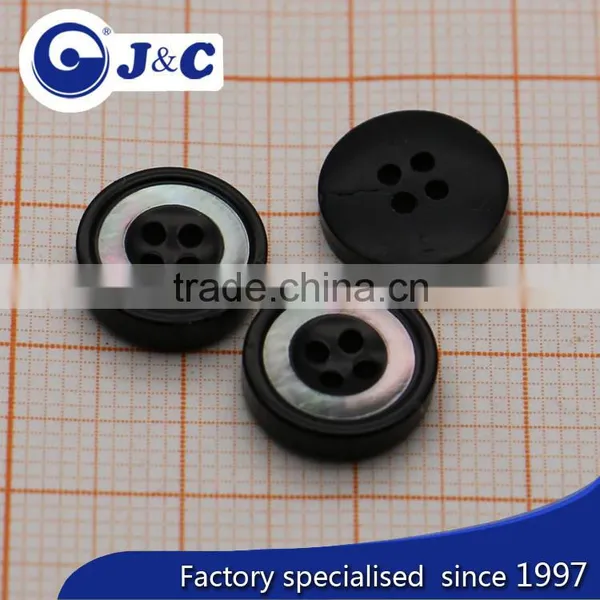 Black Pearl Lip Shell Buttons,MOP Shell Buttons,colourful Shell Buttons photo-2